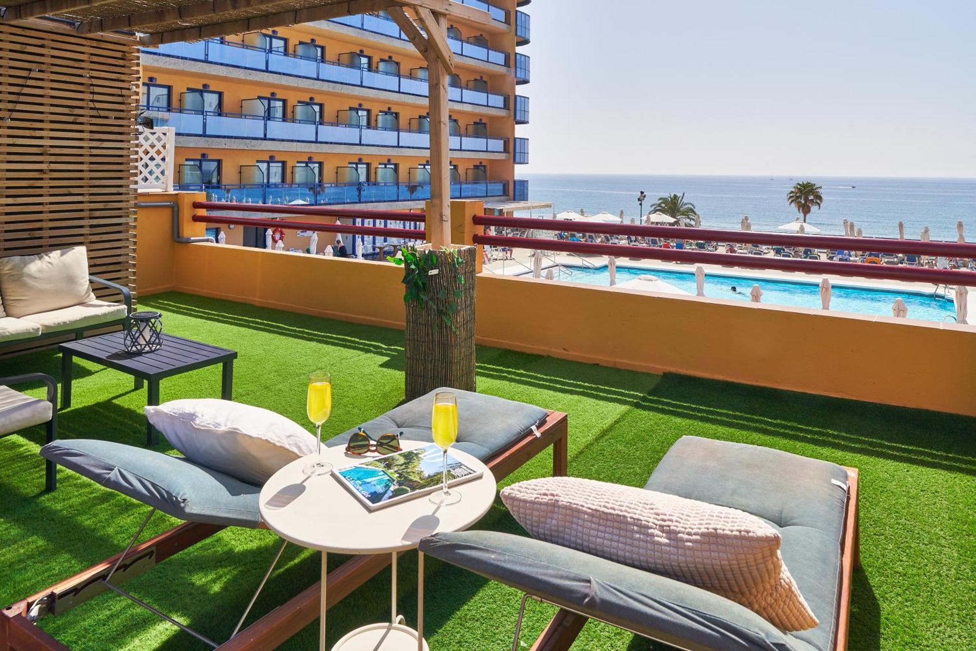 Perfect Beach Location With Roof Terrace Fuengirola Exterior photo